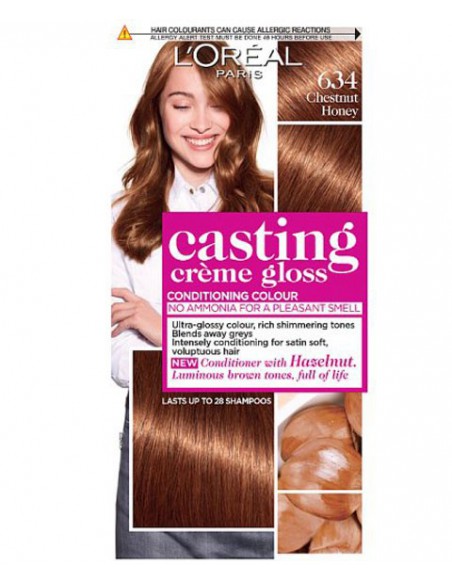 Casting Creme Gloss Conditioning Color 634 Chestnut Honey