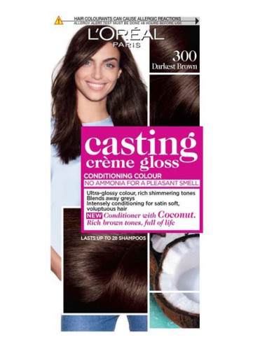 Casting Creme Gloss Conditioning Color 300 Darkest Brown