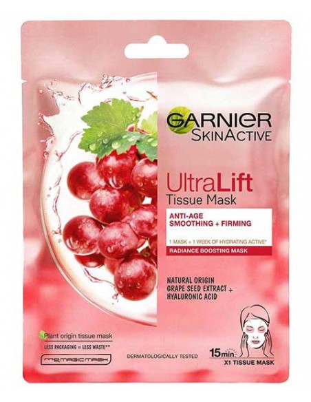 Skin Active Ultra Lift Tissue Mask With Grape Seed Extract Skin Active Ultra Lift Tissue Mask With Grape Seed Extract