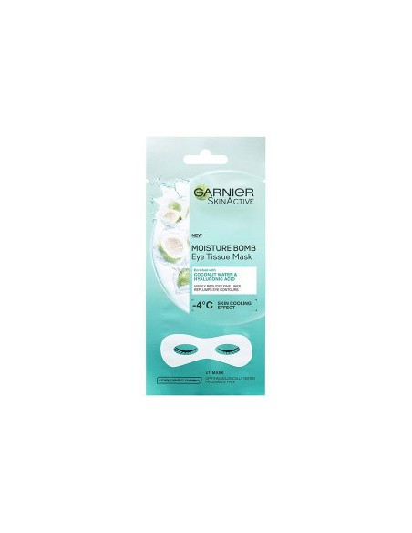 Skin Active Moisture Bomb Eye Tissue Mask With Coconut Water