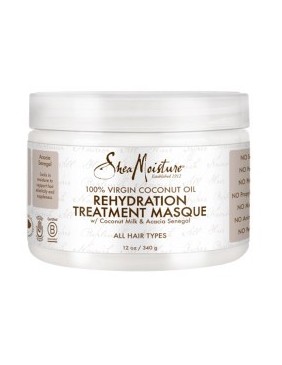 100 Percent Virgin Coconut Oil Rehydration Treatment Masque