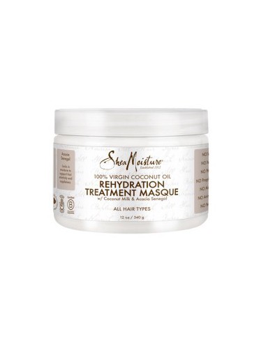 100 Percent Virgin Coconut Oil Rehydration Treatment Masque 100 Percent Virgin Coconut Oil Rehydration Treatment Masque