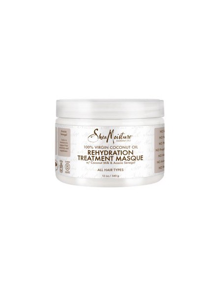 100 Percent Virgin Coconut Oil Rehydration Treatment Masque