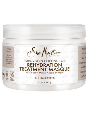 100 Percent Virgin Coconut Oil Rehydration Treatment Masque 100 Percent Virgin Coconut Oil Rehydration Treatment Masque