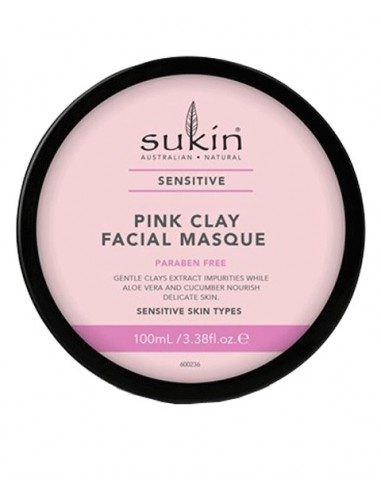 Australian Natural Skincare Sensitive Pink Clay Facial Masque