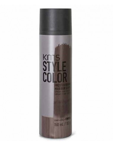 Style Color Frosted Brown Spray Con Color