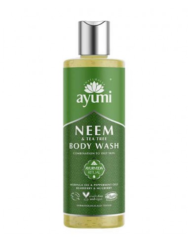 Ayumi Naturals Neem And Tea Tree Body Wash