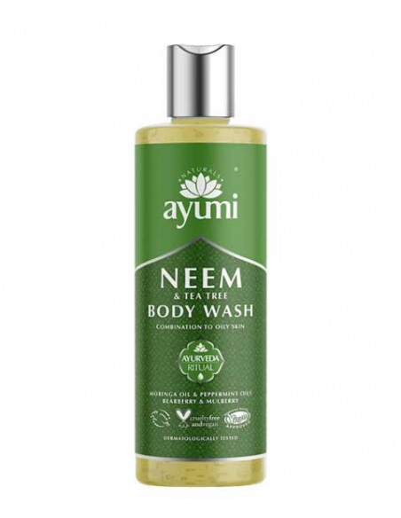 Ayumi Naturals Neem And Tea Tree Body Wash
