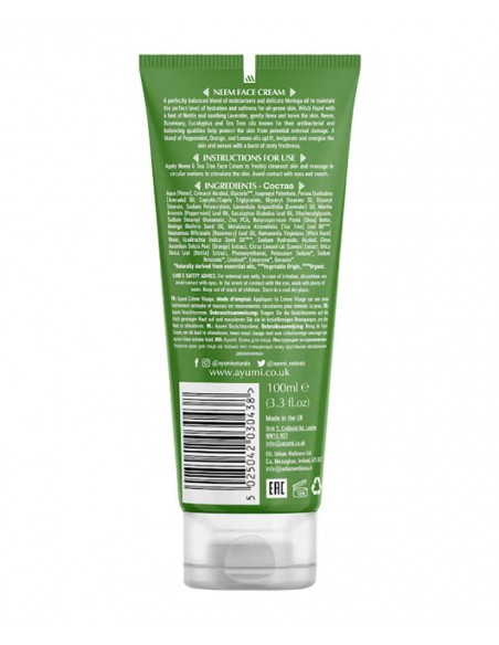 Ayumi Naturals Neem And Tea Tree Face Cream