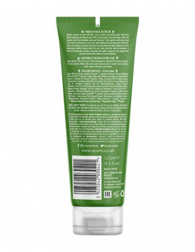 Ayumi Naturals Neem And Tea Tree Face Scrub