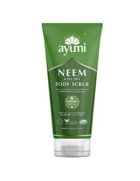 Ayumi Naturals Neem And Tea Tree Body Scrub