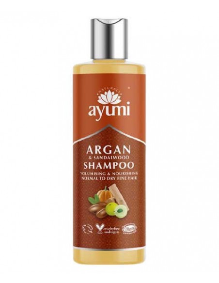 Ayumi Natural Sandalwood And Argan Shampoo Ayumi Natural Sandalwood And Argan Shampoo