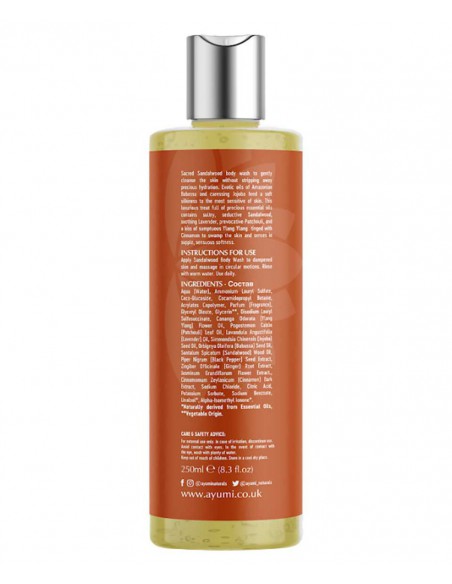 Ayumi Naturals Sandalwood And Ylang Ylang Body Wash Ayumi Naturals Sandalwood And Ylang Ylang Body Wash