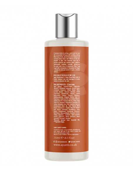 Ayumi Naturals Sandalwood And Ylang Ylang Body Lotion Ayumi Naturals Sandalwood And Ylang Ylang Body Lotion