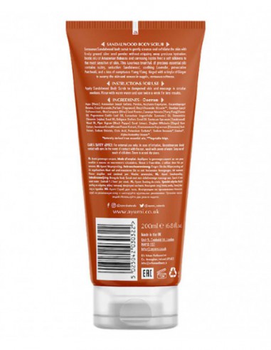 Ayumi Naturals Sandalwood And Ylang Ylang Body Scrub Ayumi Naturals Sandalwood And Ylang Ylang Body Scrub