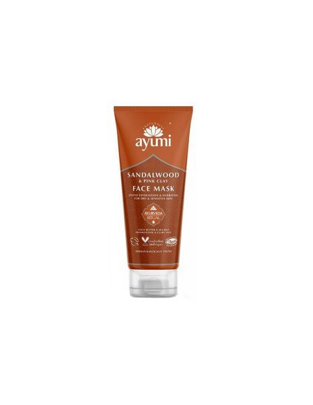 Ayumi Naturals Sandalwood And Pink Clay Face Mask
