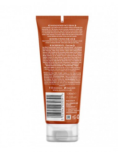 Ayumi Naturals Sandalwood And Ylang Ylang Face Cream