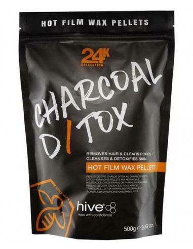 24K Collection Charcoal D Tox Hot Film Wax Pellets 24K Collection Charcoal D Tox Hot Film Wax Pellets