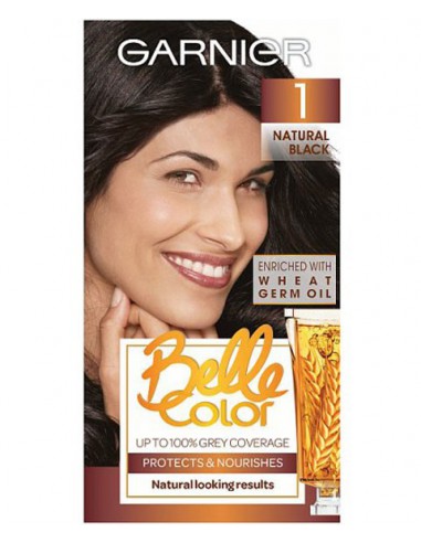 Belle Color Creme Permanent 1 Natural Black Belle Color Creme Permanent 1 Natural Black