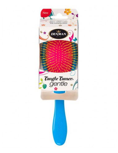 Denman Tangle Tamer Gentle Brush Blue