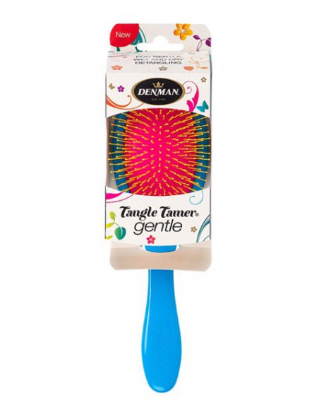 Denman Tangle Tamer Gentle Brush Blue