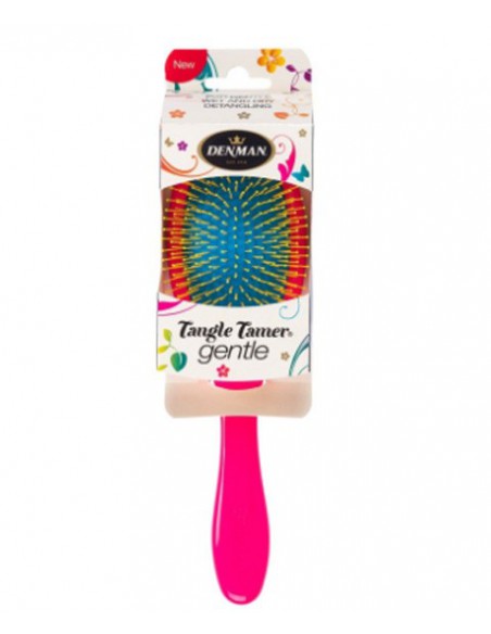 Denman Tangle Tamer Gentle Brush Pink Denman Tangle Tamer Gentle Brush Pink
