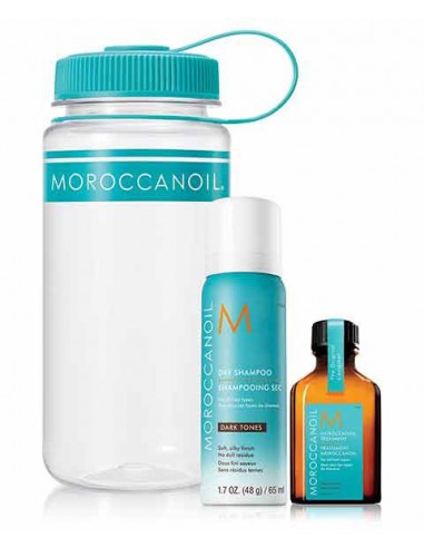 Moroccanoil Gym Refresh Kit For Dark Tones Moroccanoil Gym Refresh Kit For Dark Tones