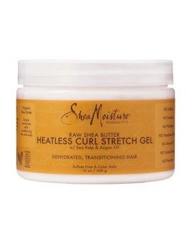 Raw Shea Butter Heatless Curl Stretch Gel