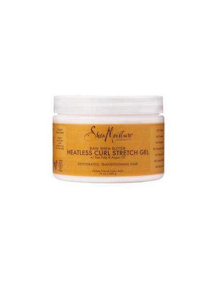Raw Shea Butter Heatless Curl Stretch Gel