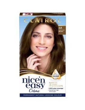 Clairol Nice N Easy Permanent Colors 6A Natural Light Ash Brown