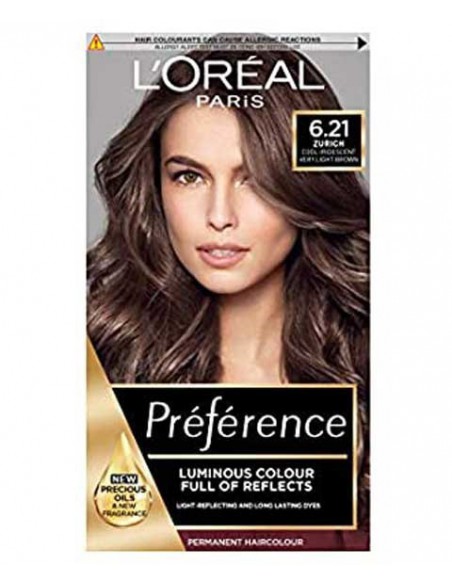 Preference Infinia Permanent Color 6.21 Opera Iridescent Light Brown