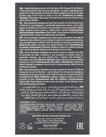 Semi Dilino Sublime All Hair Types Cristalli Liquidi The Original Serum Semi Dilino Sublime All Hair Types Cristalli Liquidi The Original Serum