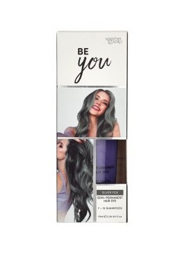 Be You Silver Fox Semi Permanent Hair Dye