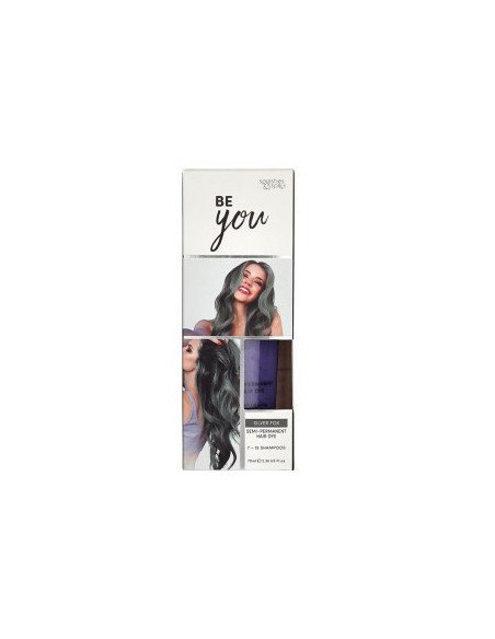 Be You Silver Fox Semi Permanent Hair Dye