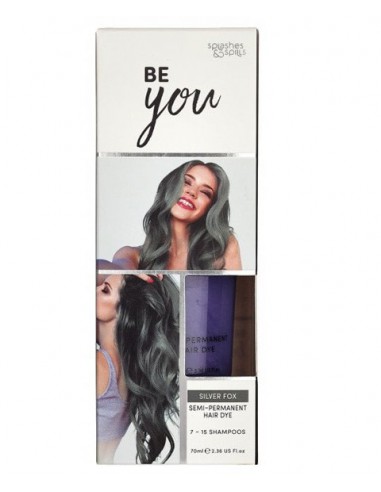 Be You Silver Fox Semi Permanent Hair Dye Be You Silver Fox Semi Permanent Hair Dye