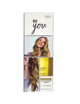 Be You Yellow Rose Semi Permanent Hair Dye