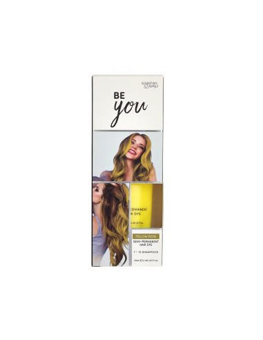 Be You Yellow Rose Semi Permanent Hair Dye Be You Yellow Rose Semi Permanent Hair Dye