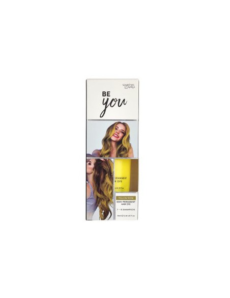 Be You Yellow Rose Semi Permanent Hair Dye