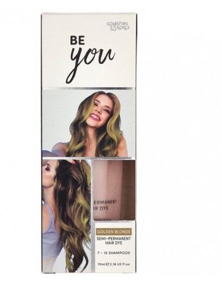 Be You Golden Blonde Semi Permanent Hair Dye Be You Golden Blonde Semi Permanent Hair Dye