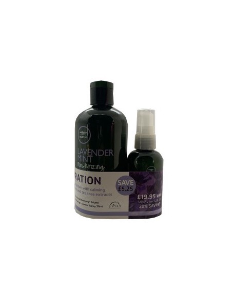 Lavender Hydration Mint Moisturising Shampoo And Leave In Spray