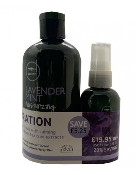 Lavender Hydration Mint Moisturising Shampoo And Leave In Spray