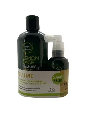 Lemon Sage Volume Thickening Shampoo And Thickening Spray