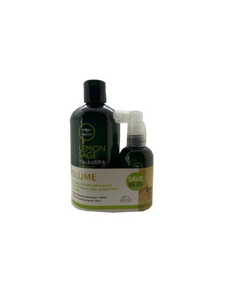 Lemon Sage Volume Thickening Shampoo And Thickening Spray