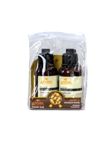 Rovence Range Rose Elastic Shampoo Conditioner Travel Kit Rovence Range Rose Elastic Shampoo Conditioner Travel Kit