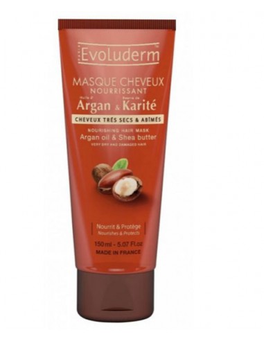 Nourishing Hair Mask With Argan Oil And Shea Butter