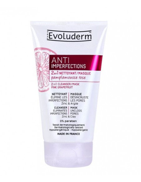 Anti Imperfections 2 In 1 Cleanser Mask With Pink Grapefruit Anti Imperfections 2 In 1 Cleanser Mask With Pink Grapefruit