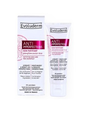 Anti Imperfections Mattifying Skin Care With Pink Grapefruit