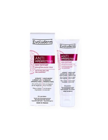 Anti Imperfections Mattifying Skin Care With Pink Grapefruit