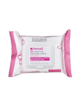 Makeup Remover Wipes With Almond Milk And Rose Petals