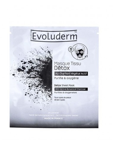 Detox Sheet With Active Botanical Charcoal
